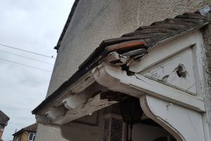 Canopy Porch Before Repair