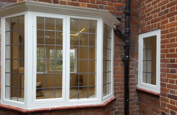 Casement window bay restoration (after)