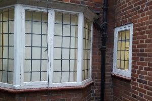 Casement window bay restoration (before)