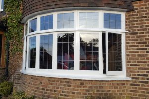 Restored Leaded Casement Window