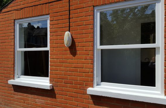 Spring Balanced Sash Window After Restoration