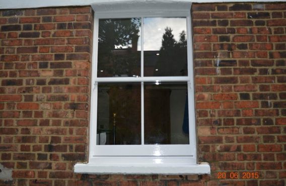 Box Sash Window (after)